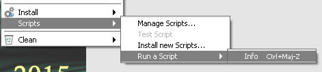 Editix : Run a script