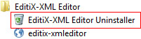 uninstalling editix